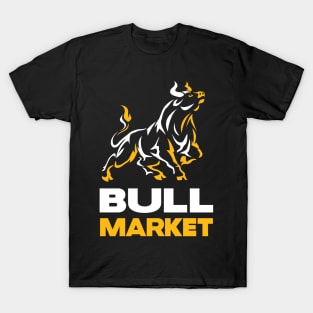 Bull Market Stock Trader Wallstreet Investor T-Shirt